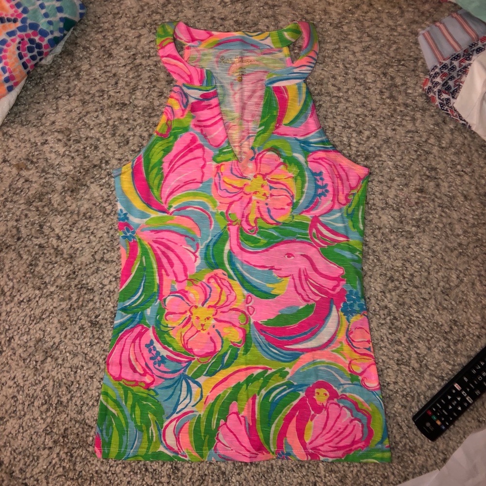 Beautiful colorful Lilly Pulitzer tank Top